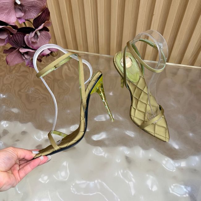 Saint Laurent pumps in satin crepe Heel 10CM 69001-6