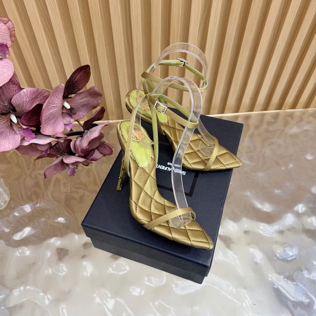 Saint Laurent pumps in satin crepe Heel 10CM 69001-6