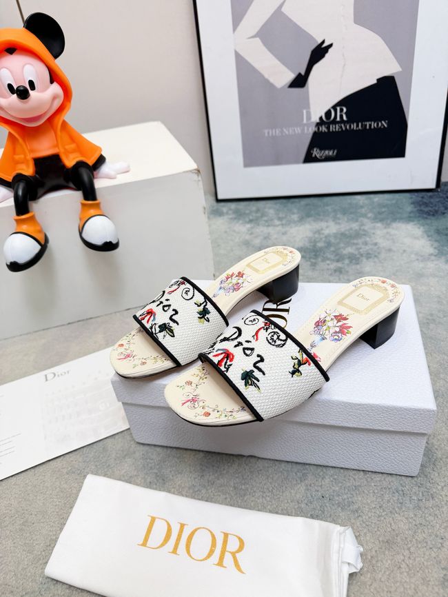 Dior Dway Heeled Slide 69003-4