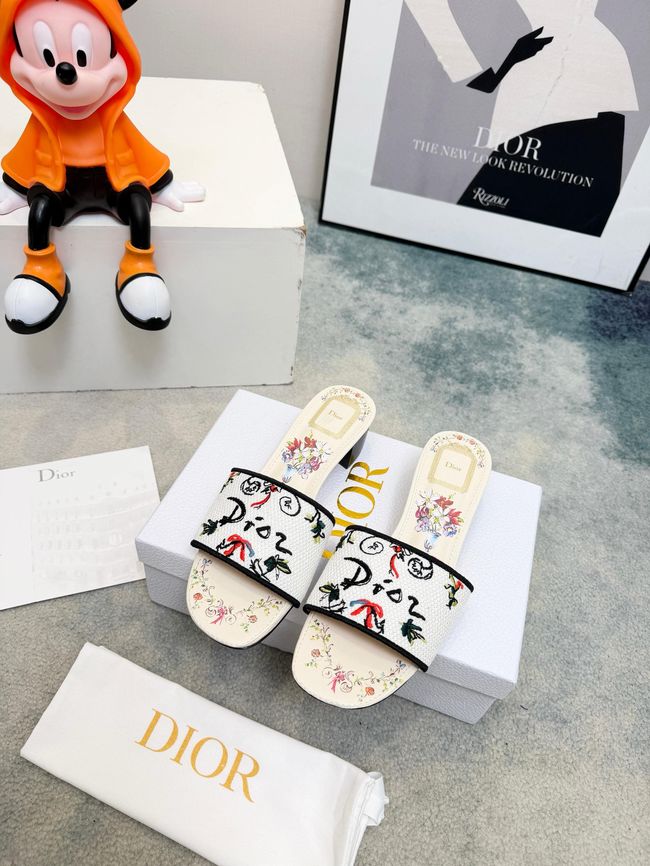 Dior Dway Heeled Slide 69003-4
