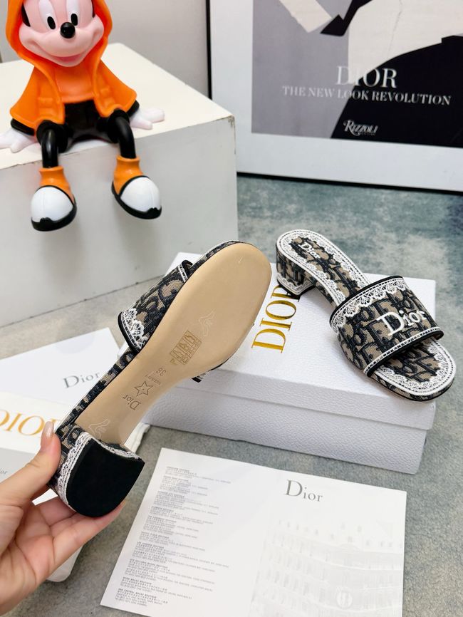 Dior Dway Heeled Slide 69003-6
