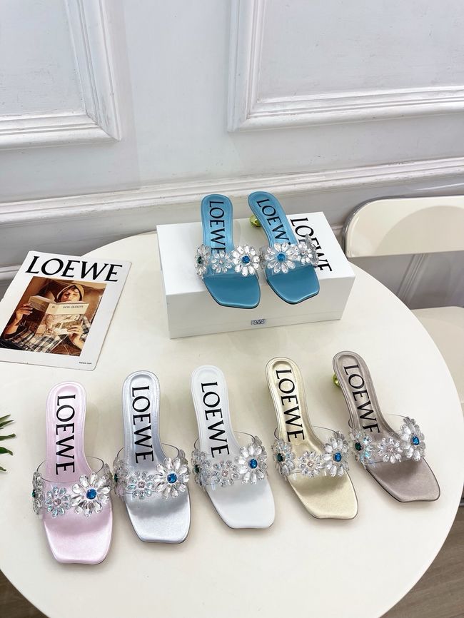 Loewe Heeled Slide 69006-1