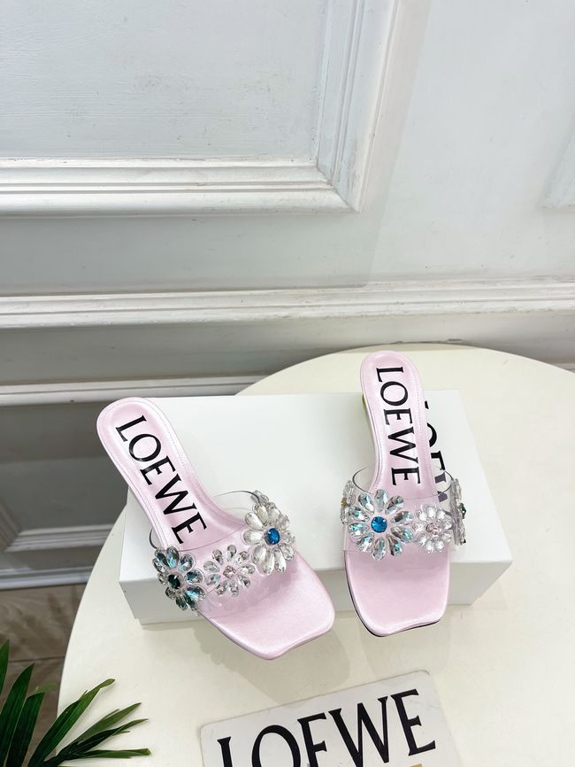 Loewe Heeled Slide 69006-4