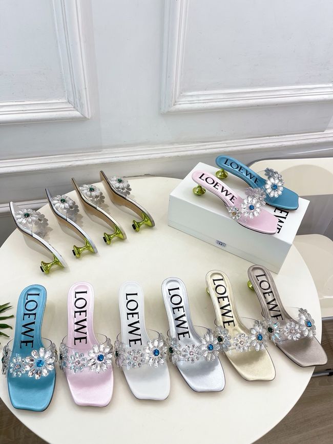 Loewe Heeled Slide 69006-6