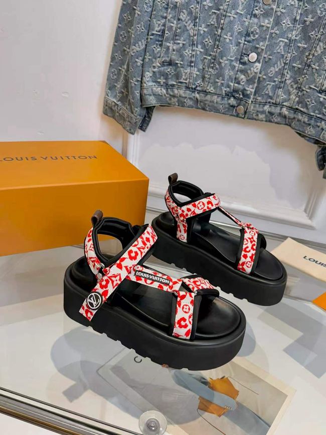 Louis Vuitton Sandals 6CM 69007-3