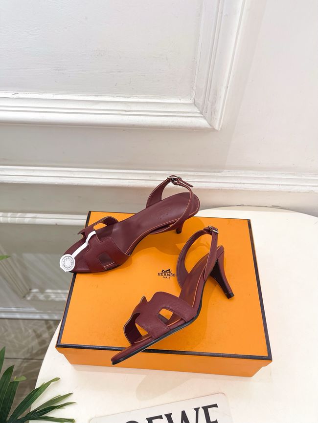 Hermes Sandals Heel 9CM 69018-10