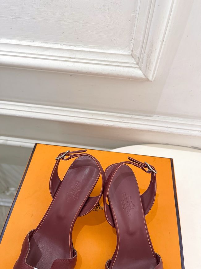 Hermes Sandals Heel 9CM 69018-10