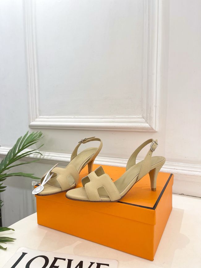 Hermes Sandals Heel 9CM 69018-11