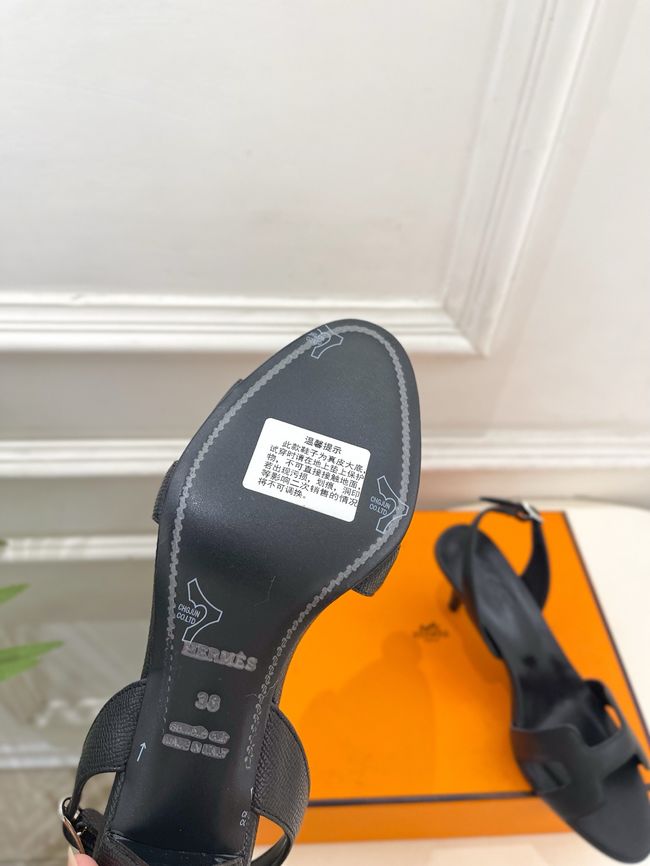 Hermes Sandals Heel 9CM 69018-12