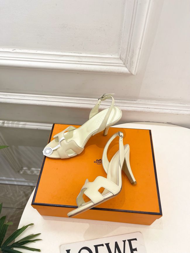 Hermes Sandals Heel 9CM 69018-2