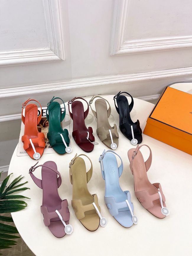 Hermes Sandals Heel 9CM 69018-4