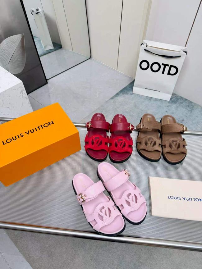 Louis Vuitton Slippers Shoes 69015-1