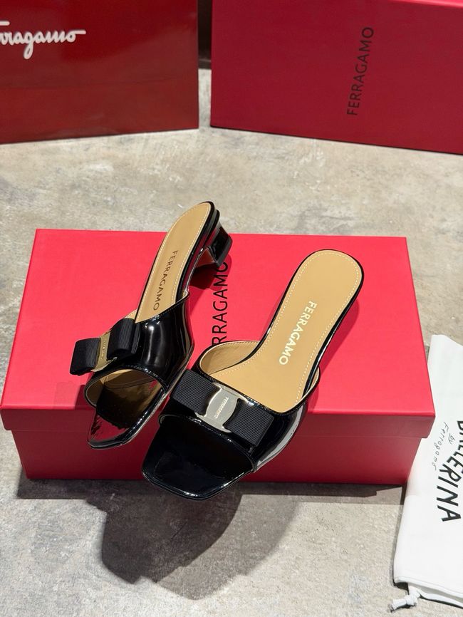 Ferragamo Heeled Slide 69022-1