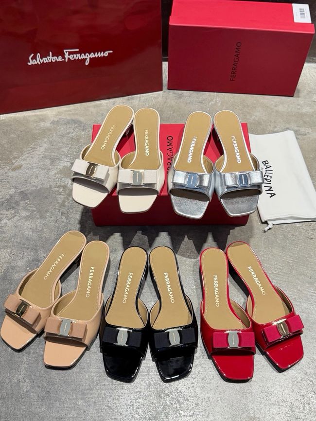 Ferragamo Heeled Slide 69022-1
