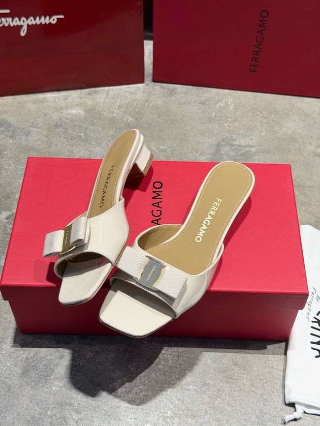 Ferragamo Heeled Slide 69022-3