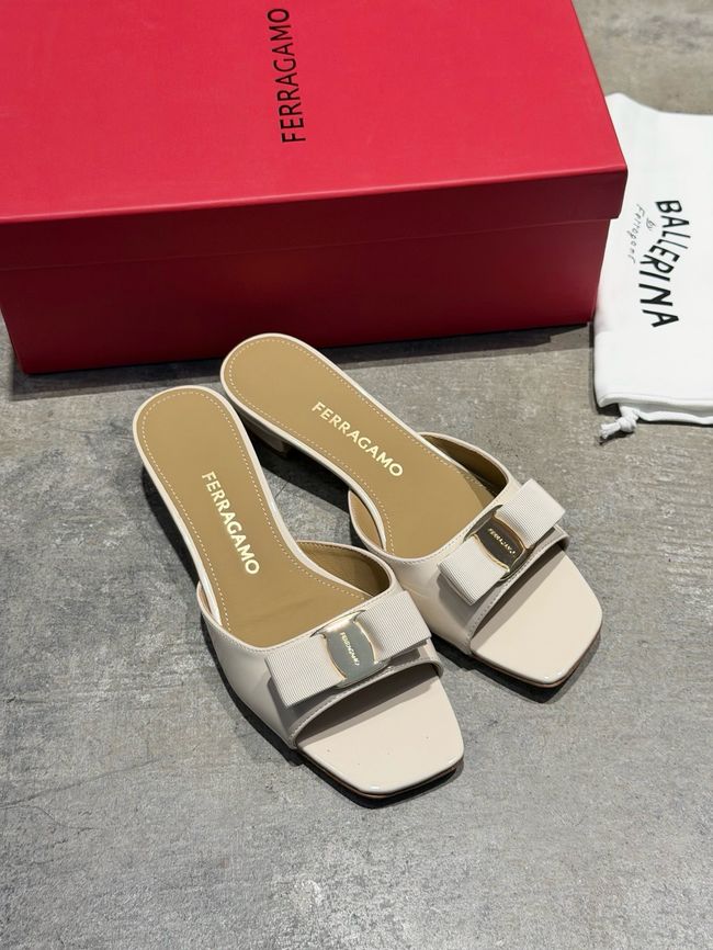 Ferragamo Heeled Slide 69022-3