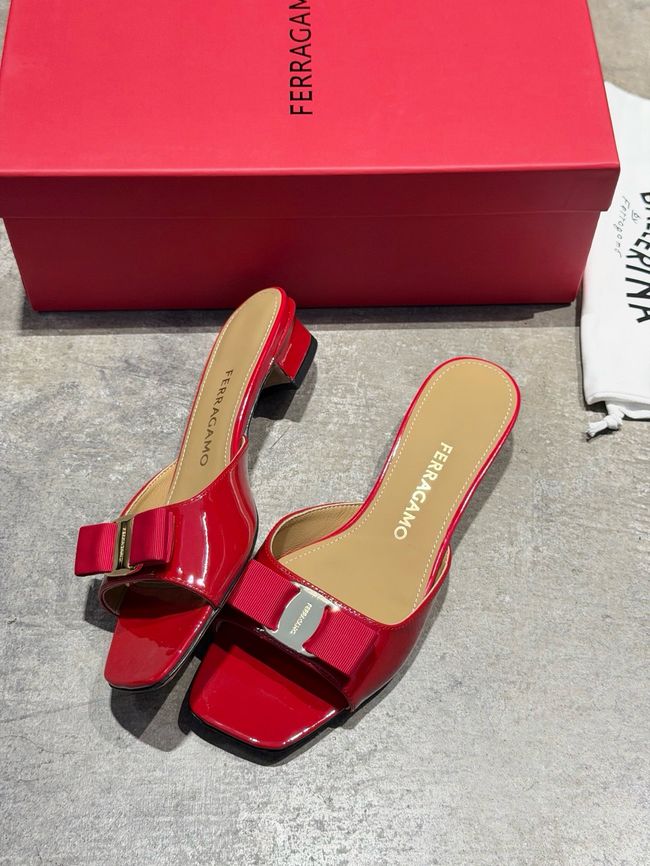 Ferragamo Heeled Slide 69022-4