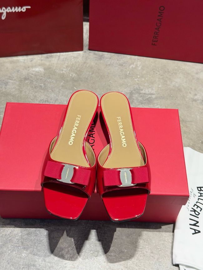 Ferragamo Heeled Slide 69022-4