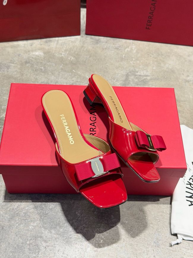 Ferragamo Heeled Slide 69022-4