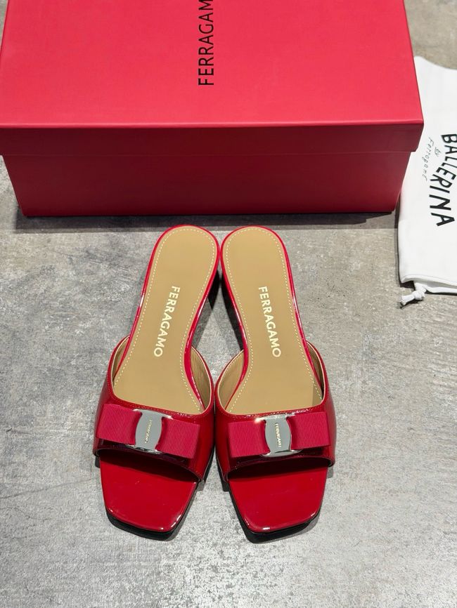 Ferragamo Heeled Slide 69022-4