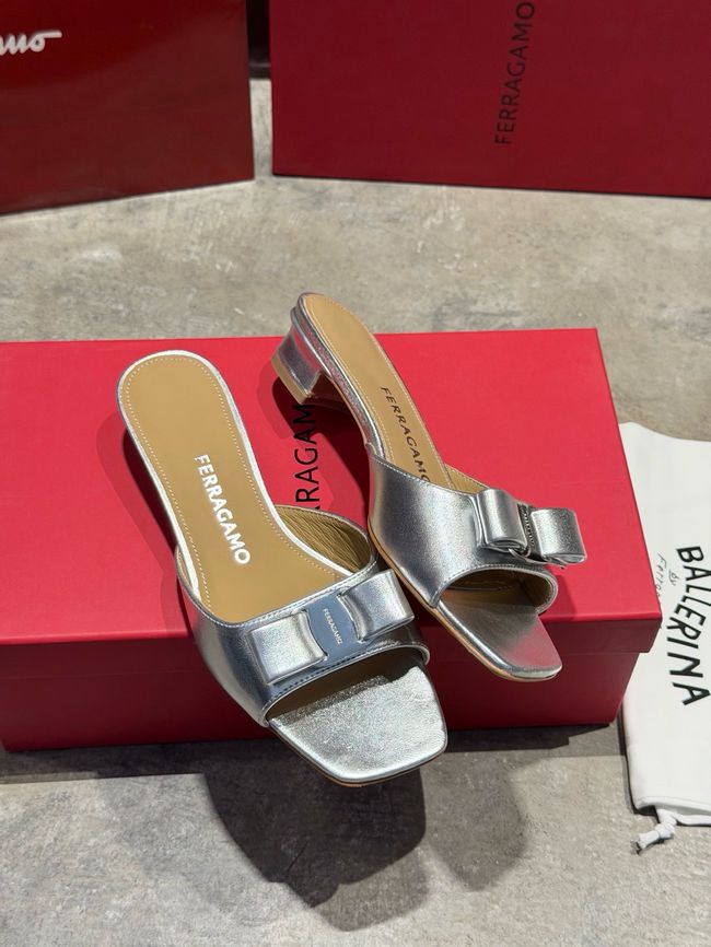 Ferragamo Heeled Slide 69022-5