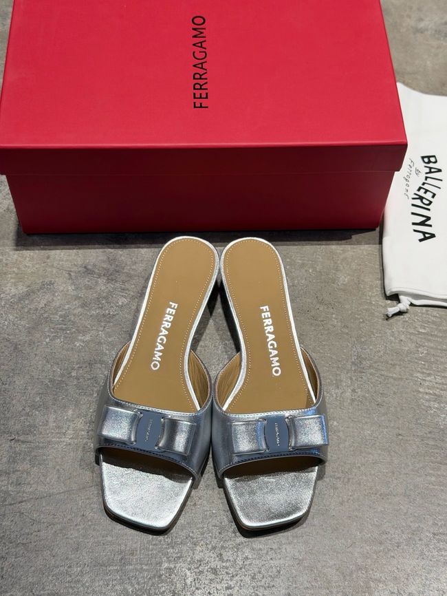 Ferragamo Heeled Slide 69022-5