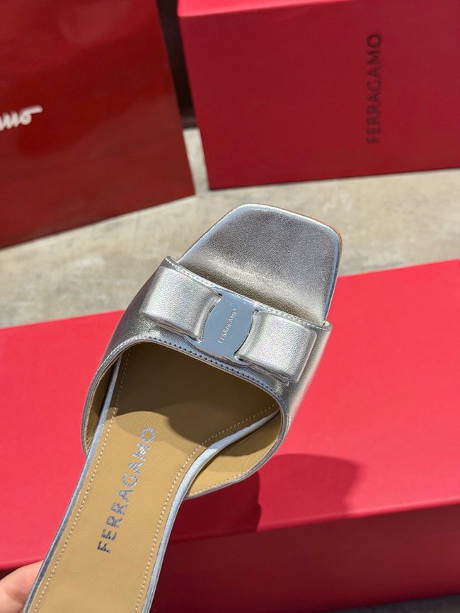 Ferragamo Heeled Slide 69022-5