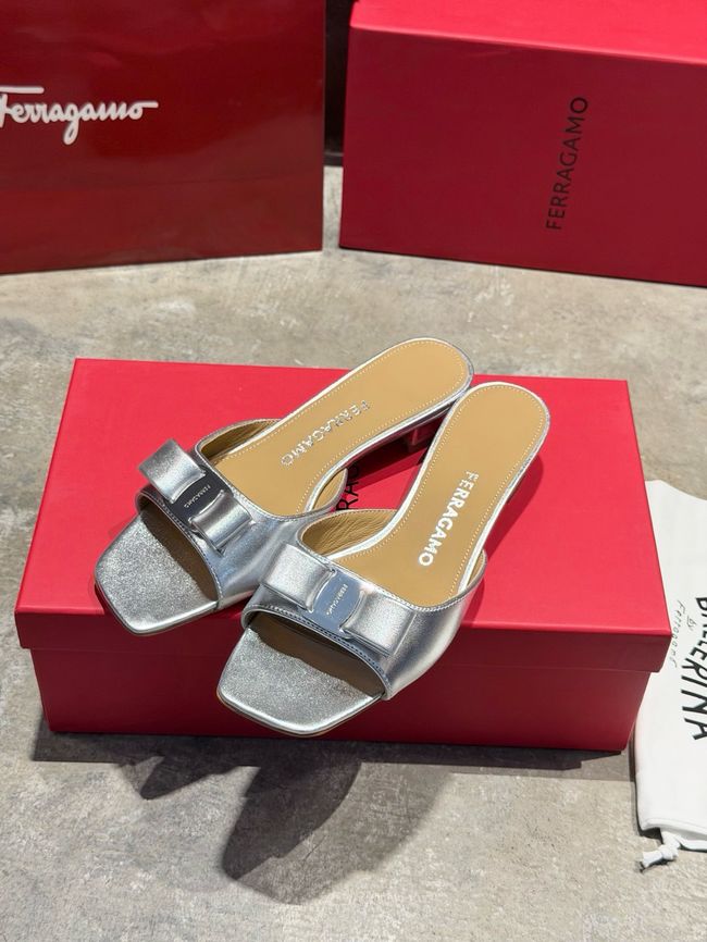 Ferragamo Heeled Slide 69022-5