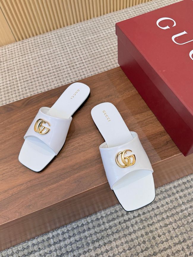 Gucci Womens slide sandal with Double G 69027-10
