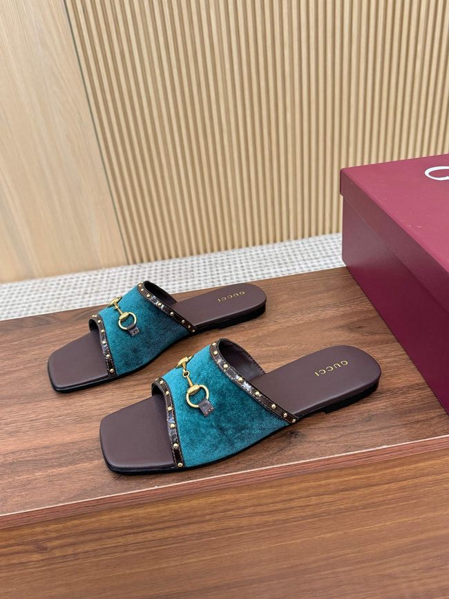 Gucci Womens slide sandal with Double G 69027-4