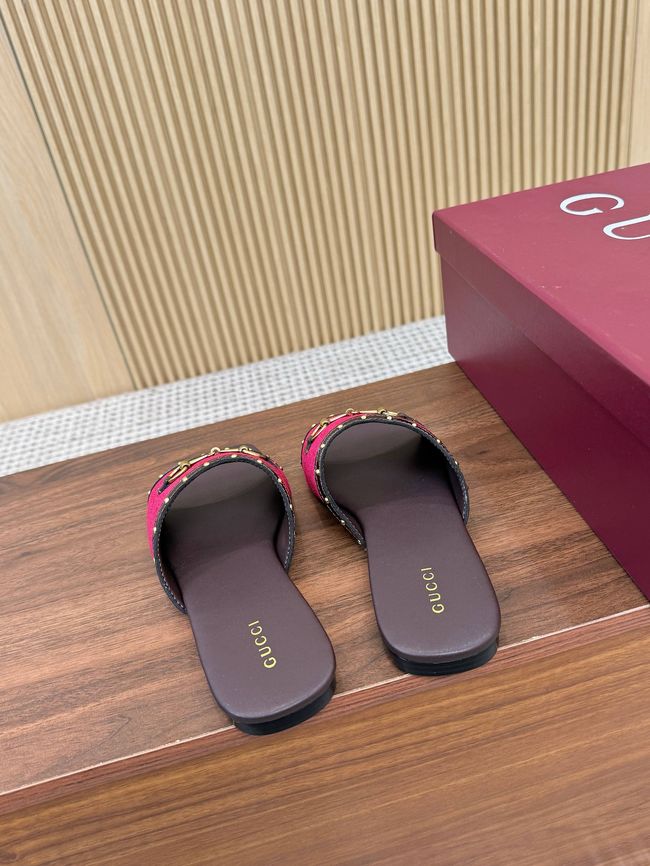 Gucci Womens slide sandal with Double G 69027-5