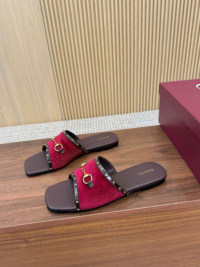 Gucci Womens slide sandal with Double G 69027-5