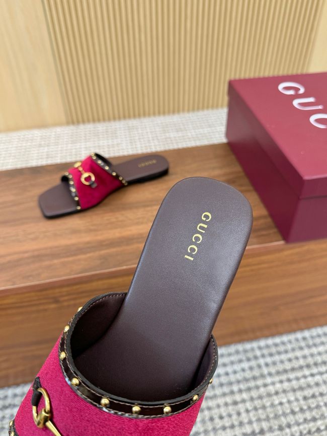 Gucci Womens slide sandal with Double G 69027-5