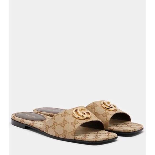 Gucci Womens slide sandal with Double G 69027-6