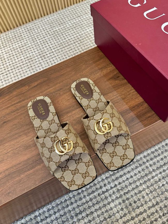 Gucci Womens slide sandal with Double G 69027-6