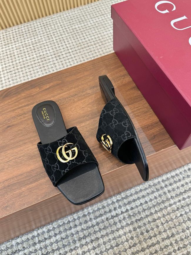 Gucci Womens slide sandal with Double G 69027-8
