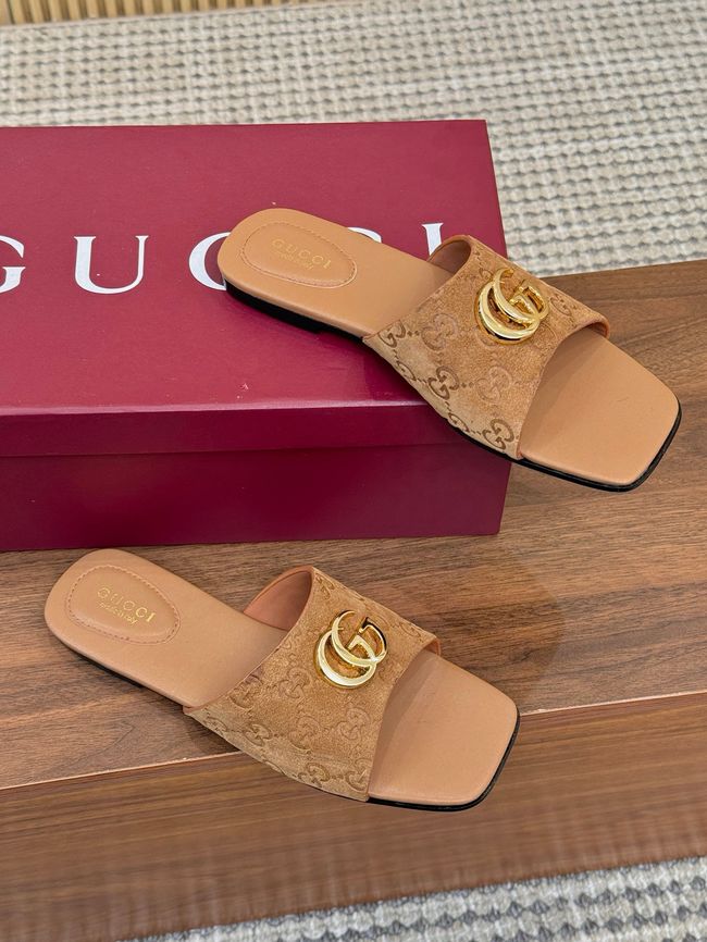 Gucci Womens slide sandal with Double G 69027-9