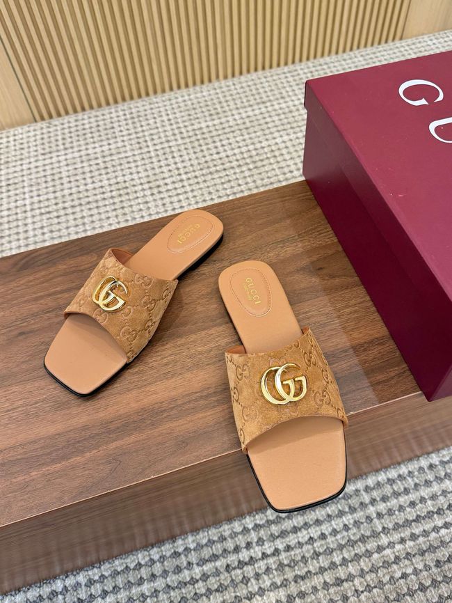 Gucci Womens slide sandal with Double G 69027-9