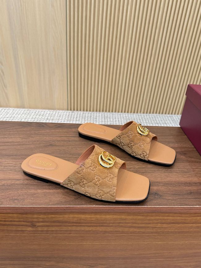 Gucci Womens slide sandal with Double G 69027-9