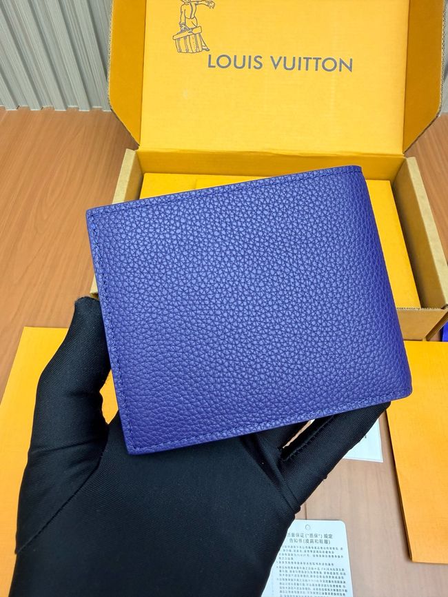 Louis Vuitton Marco Wallet M25982 Navy Louis Vuitton Marco Wallet M25982 Navy