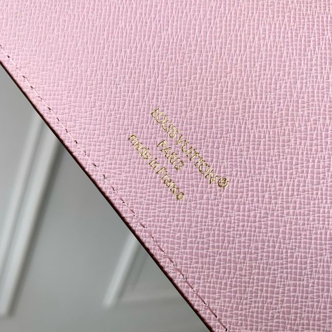 Louis Vuitton Monogram Canvas Wallet GI1394 pink Louis Vuitton Monogram Canvas Wallet GI1394 pink