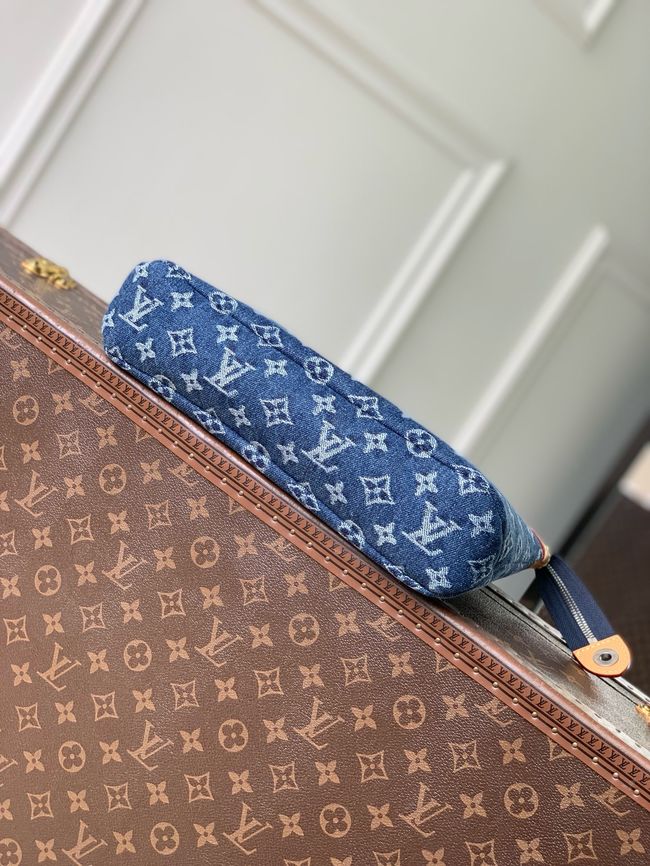 Louis Vuitton Pochette Voyage Souple M27559 blue
