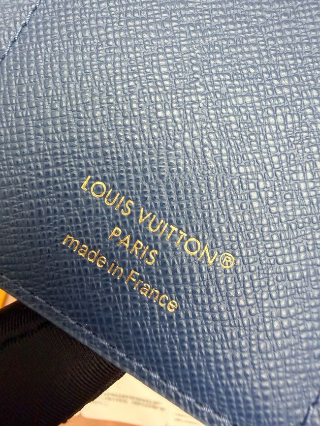 Louis Vuitton Victorine Wallet M27707 blue
