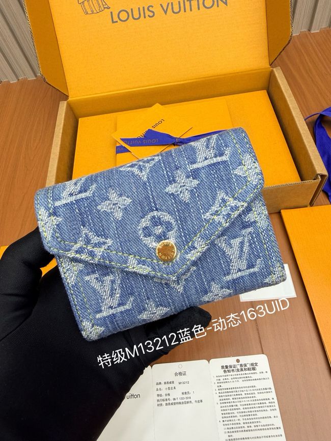 Louis Vuitton Victorine Wallet M27707 blue
