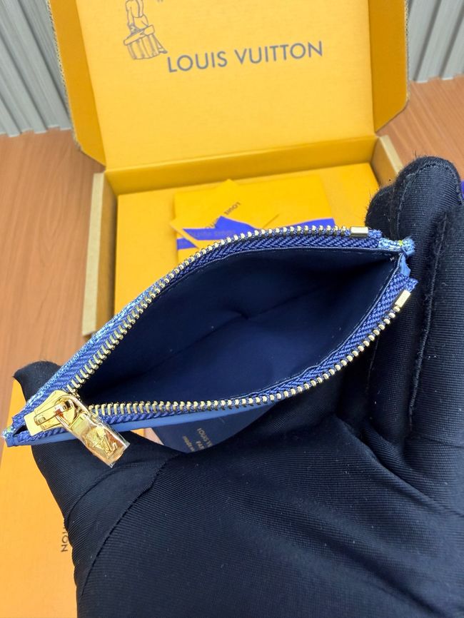 Louis Vuitton Victorine Wallet M27707 blue