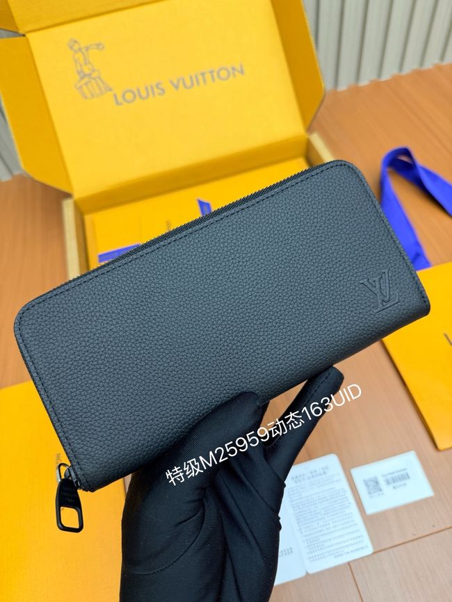 Louis Vuitton Zippy Wallet M25959 black Louis Vuitton Zippy Wallet M25959 black