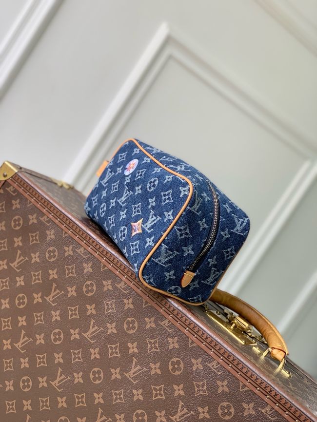 Louis Vuitton Locker Dopp Kit M28363 Blue