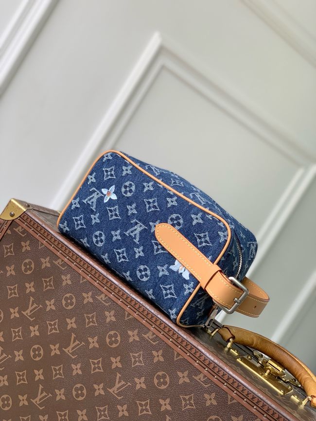 Louis Vuitton Locker Dopp Kit M28363 Blue