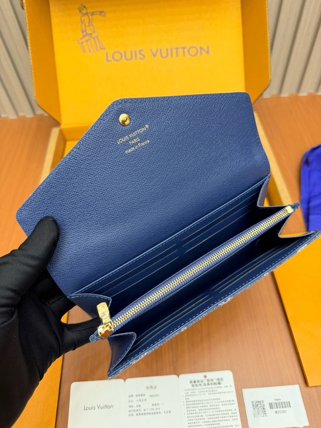 Louis Vuitton Sarah Wallet M28280 blue Denim Louis Vuitton Sarah Wallet M28280 blue Denim