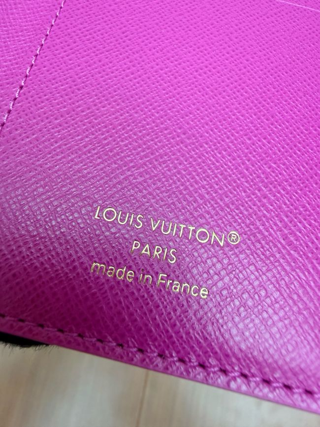 Louis Vuitton Victorine Wallet M27707 Fuchsia Denim